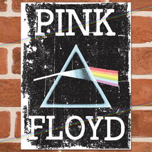 Load image into Gallery viewer, PINK FLOYD (LOGO) MUSIC METAL SIGNS
