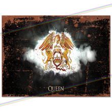 Load image into Gallery viewer, QUEEN (LOGO) MUSIC METAL SIGNS
